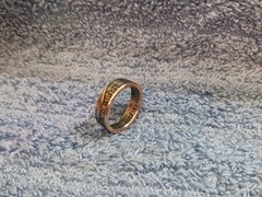1972 Washington Quarters, Handmade Coin Ring, Size 7-1/2