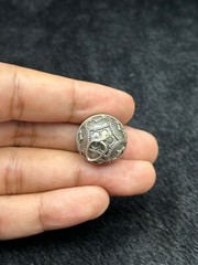 Beautiful Vintage Handmade Sterling Silver Harmony Ball Pendant