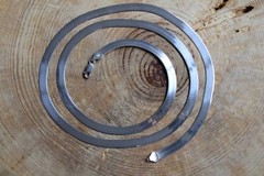 Sterling Silver .925 Flat Herringbone 6mm NECKLACE 30″ by Milor