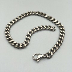 All Titanium Men/Women Bracelet Anti-Allergy Anti-Rust Chain Titanium Wristband