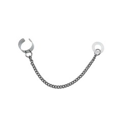 Universal Anti-Loss Ear Hooks for Wireless Earbuds,Ear Clip & Chain for Sports