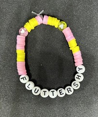 Fluttershy (My Little Pony) Heishi Bracelet