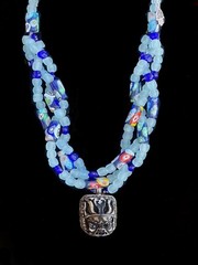 Mahakala Amulet Necklace Talisman Tribal Ethnic Buddhist Statement – «Naima»