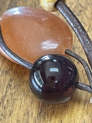 Artisan Red Jasper & Mixed Gemstone Jewelry Lot Of 3. 2 Necklaces& 1 Bracelet