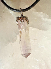 Light Amathyst Crystal in 925 setting Health Healing Spiritual Magic By JKL 297