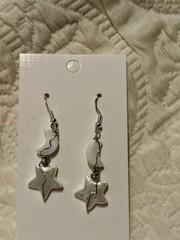 Woman’s Hand Crafted Earrings By Earth Dreams Sterling Silver 1.5 Inch