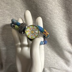 Bracelet Multicolor Bohemian With interchangeable beads
