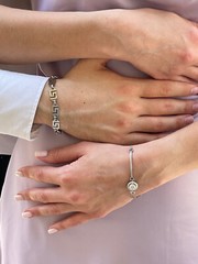 18kt Pierre Lorren Greek Key Design Bracelet Mens Jewelry gift for him SUCCESS