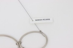 NWT Marcia Helman Artist Made Bib Necklace «Medusa» Modernist Statement MSRP $75