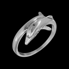 Dolphin Ring, Family Ring, Symbolism Ring, Navajo Ring, Native American…
