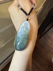 Genuine Grade A Burma Myanmar Jadeite Buddha Meditation 純天然翡翠A貨種極老悟道 Certified 本
