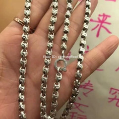 60Cm Running Necklace, Miao Handmade Silver Jewelry Necklace