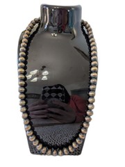 Pure Brass Pearl Necklace 18-20 Inches