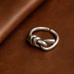 Sundance 925 Sterling Silver Sz 7 Knot Ring Modern Minimalist Statement Catalog