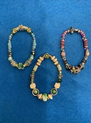 Costume Boho Stretch Beaded Bracelets For Gifts Mixed Lot Of 10