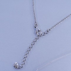 16+2”, Silpada Sterling 925 silver necklace amethyst planet pendant teardrop