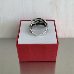 So Cute! Bali Crafted Multi Turtle Band Ring Solid 925 Sterling Silver Size 6