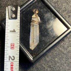 Handcrafted Wire Wrapped Copper Point Pendant with Natural Montana Smoky Quartz