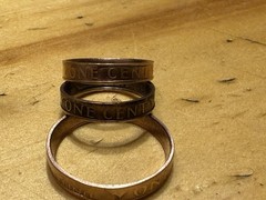 Penny Coin Ring