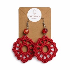 Boho Statement Earrings Large Lightweight Summer Festival Jewelry