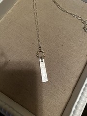 Opulenza Designs Sterling Silver and Brass Necklace