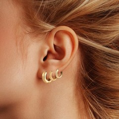 Wgoud 12 Pairs Hypoallergenic Surgical Steel Earrings for Sensitive Ears Wate…