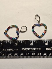 Michal Golan Heart Earrings