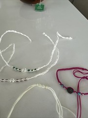 Lot 13 Puerto Rican, Handmade (2)Necklaces, (4)Bracelets,keychains and magnets