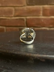 Spiny Oyster Feather Ring Size 6.5 | Sterling Silver E848