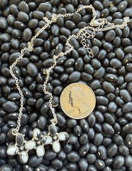 Sterling Silver Native Style SW Otteson Bros White Buffalo Bar Style Necklace