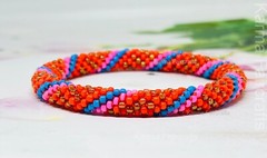 Nepal Beaded Bracelet Colorful Seed Beads Bracelets Hand Crocheted Buy2get1free