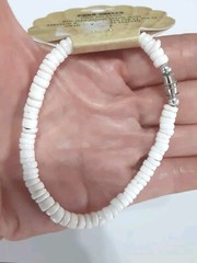 Heishi Shell Bracelet Stretch 6mm*7.5 inch