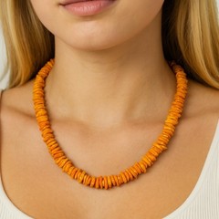 Handmade Puka Shell Necklace Boho Beach Choker Unisex Jewelry – Multiple Colors