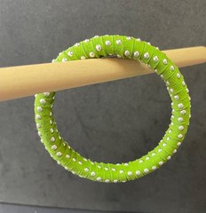 Studded Faux Suede Leather Bangle Bracelets Biker Chick Boho Bohemian Hippie