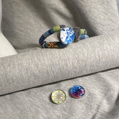 Bracelet Multicolor Bohemian With interchangeable beads