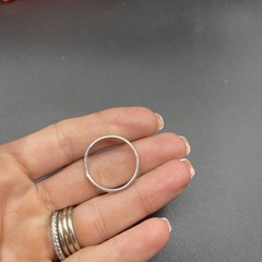 Stunning Unique Handmade 925 Sterling Silver Stackable Band Ring #B102