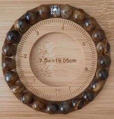 Tigers Eye Bracelet / 8mm 7.5 inch / Handmade Unisex So Nice / Free Shipping-Box