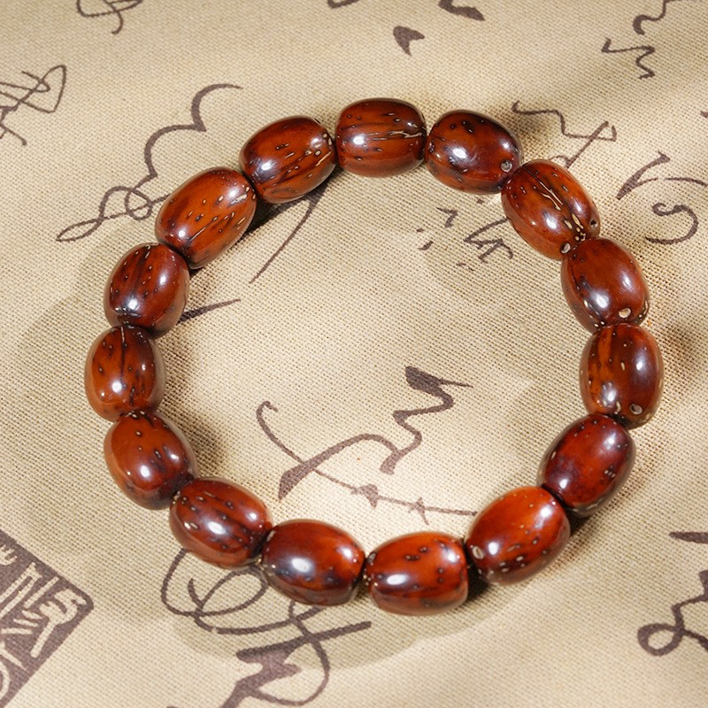 Natural Bodhi Seed Prayer Bead Bracelet—Handheld Men’s and Women’s Accessories