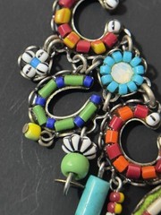 Ayala Bar Handcrafted Beaded Dangle Necklace
