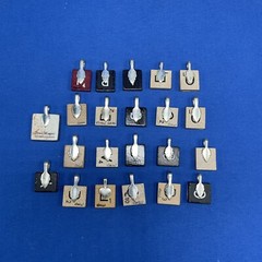 Scrabble Tile Art Jewelry Charms Pendant Mixed Lot Of 22 Wizard Of Oz Dirt Bikes