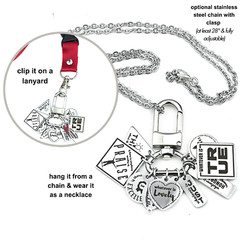 PHILIPPIANS 4:8 Bangle Charm Bracelet Keychain UPICK Faith Based Christian Gifts