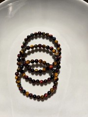 Natural Mini Gemstone Stretch Bracelet | 5-6mm Tiny Beads