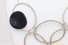 NWT Marcia Helman Artist Made Bib Necklace «Medusa» Modernist Statement MSRP $75