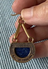 Barse Studio Lapis Lazuli Golden Bronze Southwestern Style Set