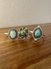 Brand New Sterling Silver Stacker Rings Set of 3 -Made In USA