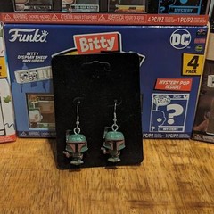 Funko Bitty Pop! Star Wars The Mandalorian Boba Fett #462 Earrings