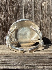 Skaggs Jasper Ring Sterling Silver Adjustable