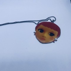 N2 with a Large character pendant Ball Chain 27 In