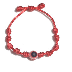 10 Knots Evil Eye Baby bracelet for protection in Red string