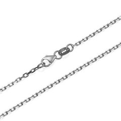 Solid 14k White Gold Anchor Link Gold Chain 1.7mm 16-24″ Israeli Jewelry